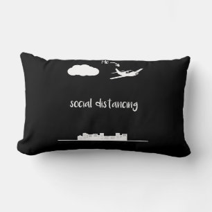Coussin Rectangle Pilote Flying This Is Me Social Distance Venin