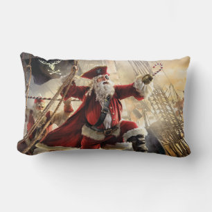 Coussin Rectangle Pirate Père Noël