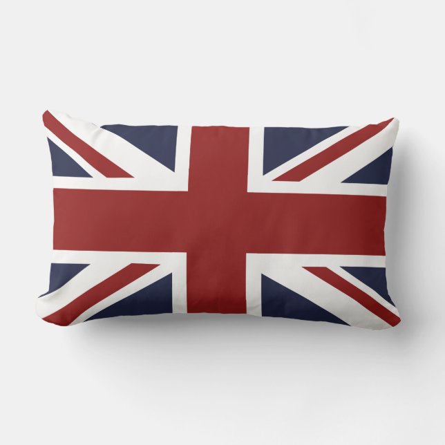 Coussin Rectangle PixDezines Union jack (Recto)