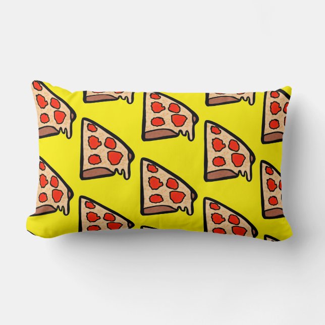 Coussin Rectangle Pizza (Recto)