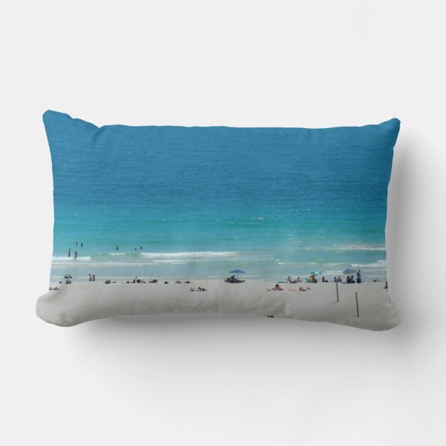 Coussin Rectangle ~Plage~ JETER PILLOW 2 CÔTÉ (Recto)