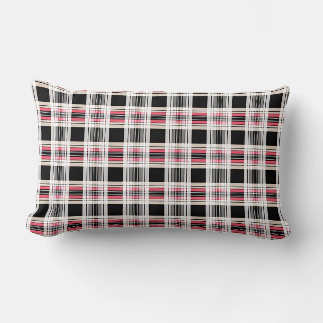 Coussin Rectangle Plaid, tartan (Recto)
