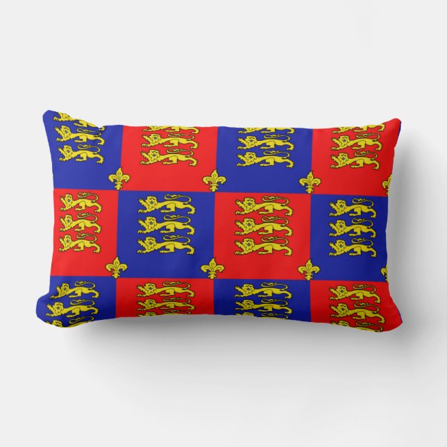 Coussin Rectangle Plantagenets (Recto)