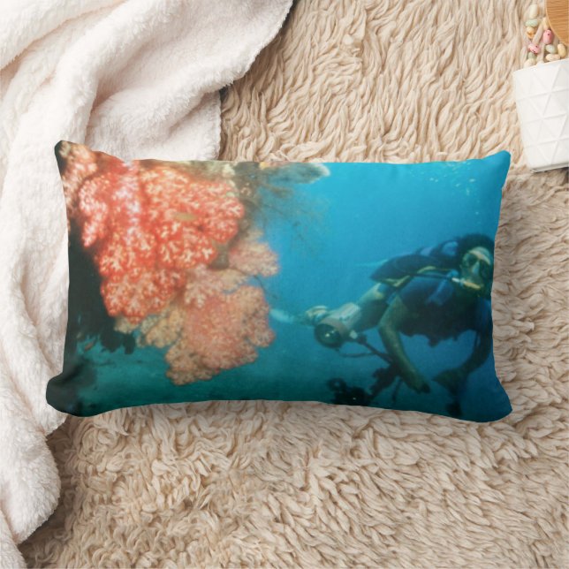 Coussin Rectangle Plongée sous-marine Personnalisée (Couverture)