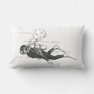 Coussin Rectangle Plongeur