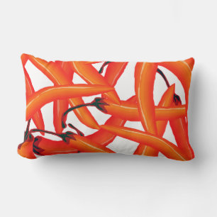 Coussin Rectangle Poivrons rouges Hot Chili