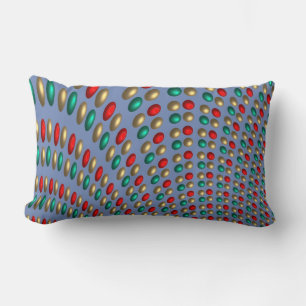 Coussin Rectangle polaire doture texture abstract art fractal