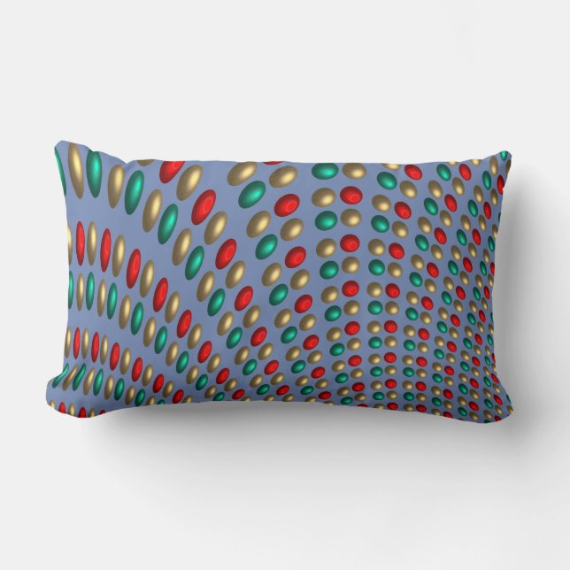 Coussin Rectangle polaire doture texture abstract art fractal (Recto)