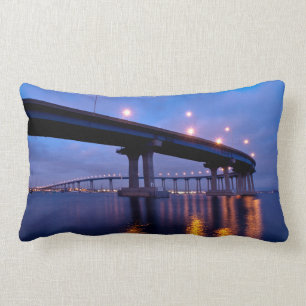 Coussin Rectangle Pont du Coronado à Dusk
