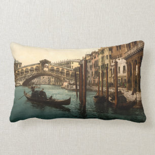 Coussin Rectangle Pont I, Venise, Italie de Rialto