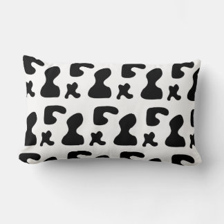 Coussin Rectangle Poreiller à jet de polyester à motifs