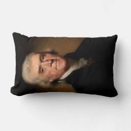 Coussin Rectangle Portrait de Thomas Jefferson (par Rembrandt Peale)