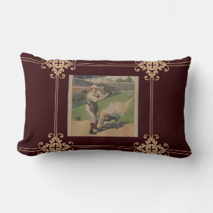 Coussin Rectangle Poster de baseball