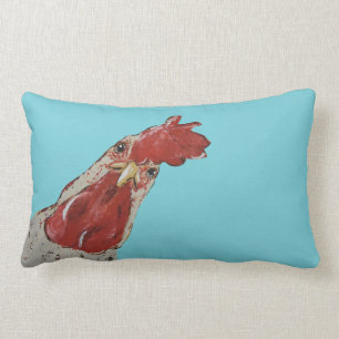 Coussin Rectangle Poulet