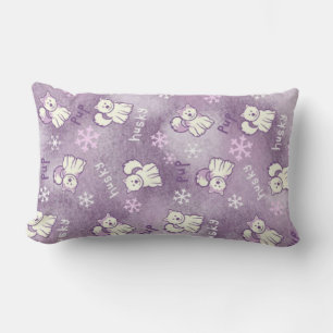 Coussin Rectangle Poupée Husky
