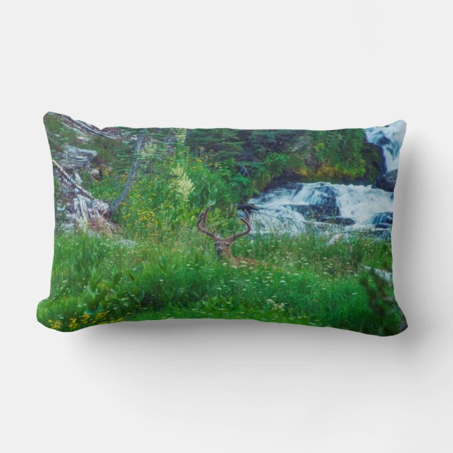 Coussin Rectangle Prince de la Forêt (Recto)