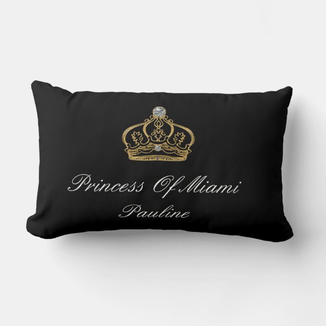 Coussin Rectangle Princesse De Miami (Recto)