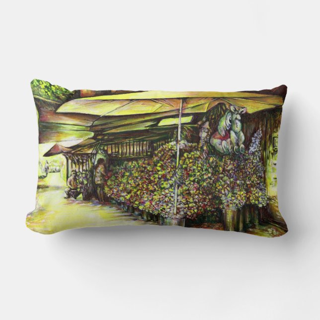 Coussin Rectangle Pris la possession d'options (Recto)