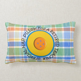 Coussin Rectangle Professeur retraité "coussin officiel de petit