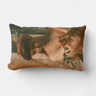 Coussin Rectangle Psyché dans le Temple de l'Amour (par Edward Poynt