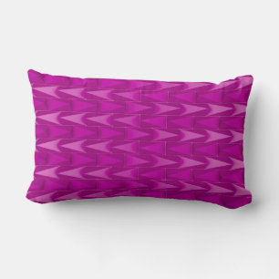 Coussin Rectangle Pyramides violettes