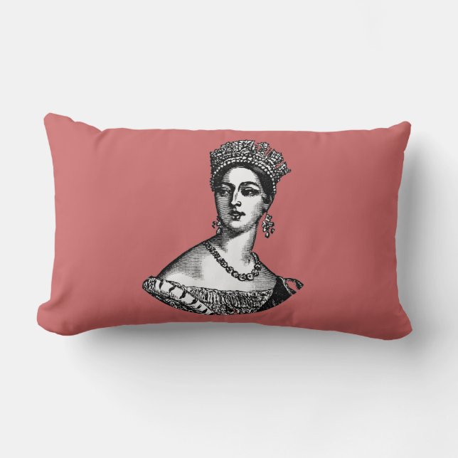 Coussin Rectangle Queen Victoria (Recto)