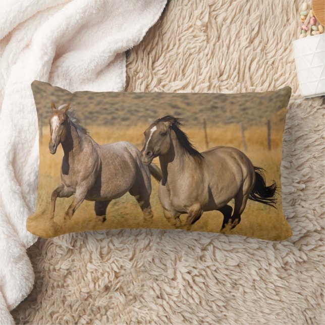 Coussin Rectangle Ranch Living at The Ponderosa Ranch (Couverture)