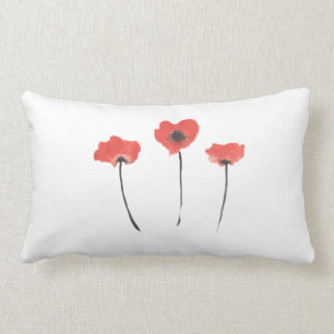 Coussin Rectangle Rangée de conception originale de peinture