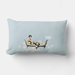 Coussin Rectangle Recamier dans les nuages