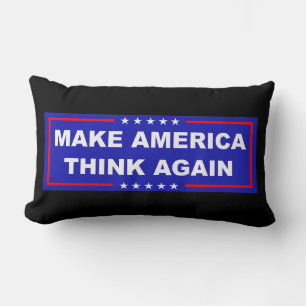 Coussin Rectangle Réflexion de l'Amérique
