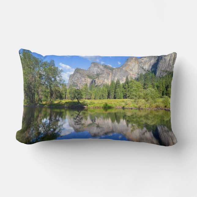 Coussin Rectangle Réflexion de Yosemite (Recto)