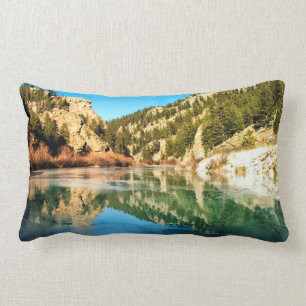 Coussin Rectangle Réflexion en canyon d'Elevenmile