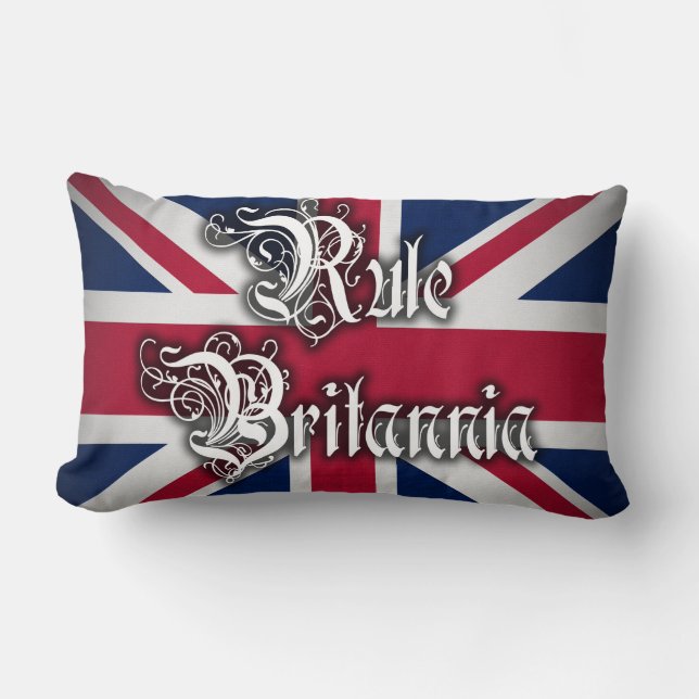 Coussin Rectangle Régner Britannia (Recto)