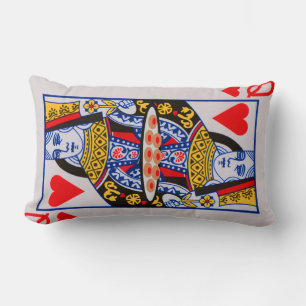 Coussin Rectangle Reine des Coeurs