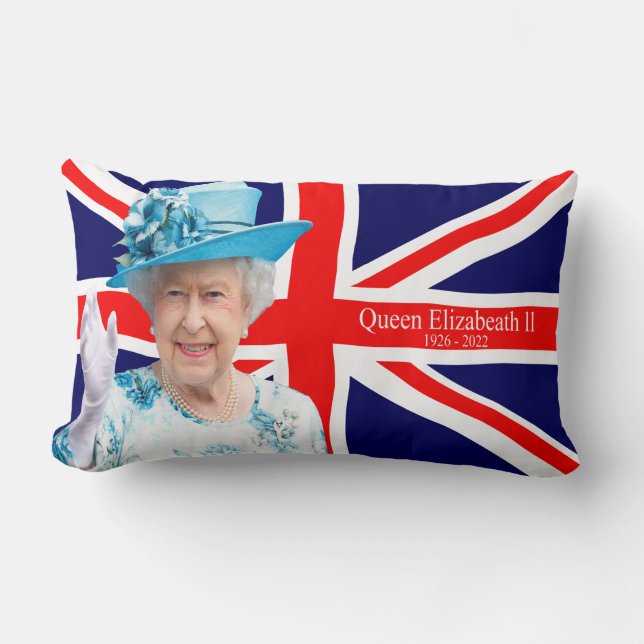 Coussin Rectangle Reine Elizabeth (Recto)