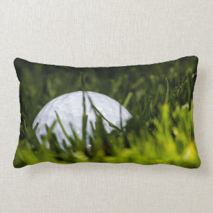 Coussin Rectangle remix de balle de golf cachée