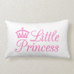 Coussin Rectangle Reposez la petite princesse de conception, avec la