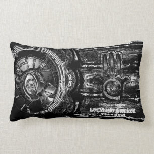 Coussin Rectangle Réveil musical