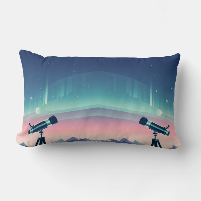 Coussin Rectangle Rêves en cours ; ne pas déranger (Recto)