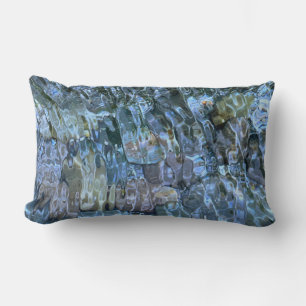 Coussin Rectangle Rivière motif d'eau roche ripplant cours d'eau