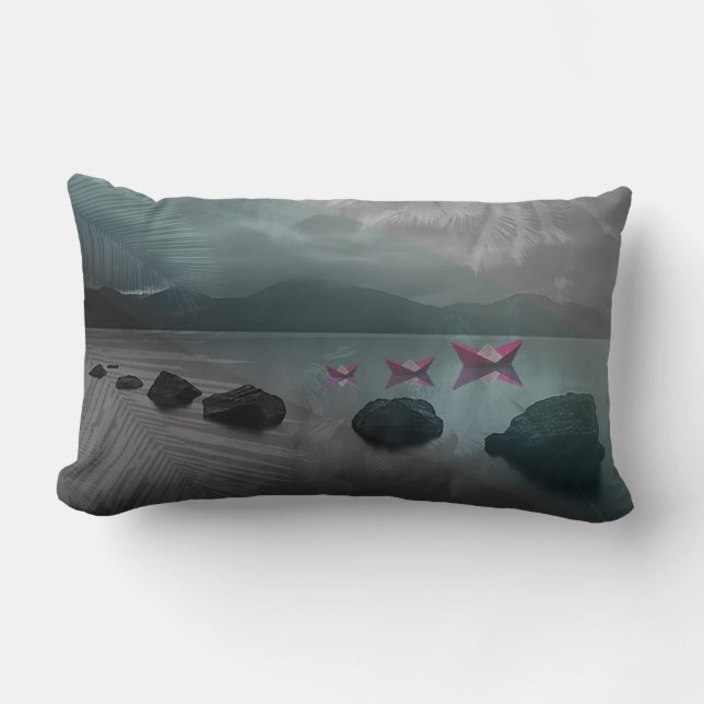 Coussin Rectangle Roches (Recto)