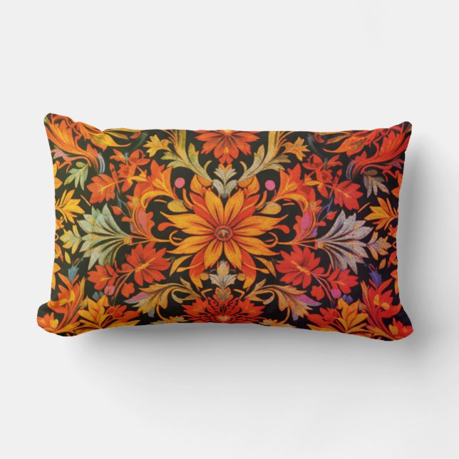 Coussin Rectangle Rococo Blossom (Recto)
