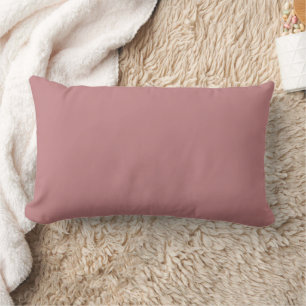 Coussin Rectangle Rose Poussiéreux