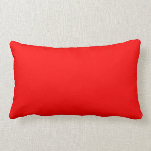 Coussin Rectangle Rouge