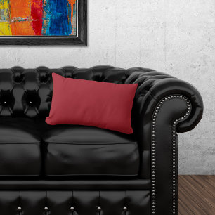 Coussin Rectangle Rouge couleur de base