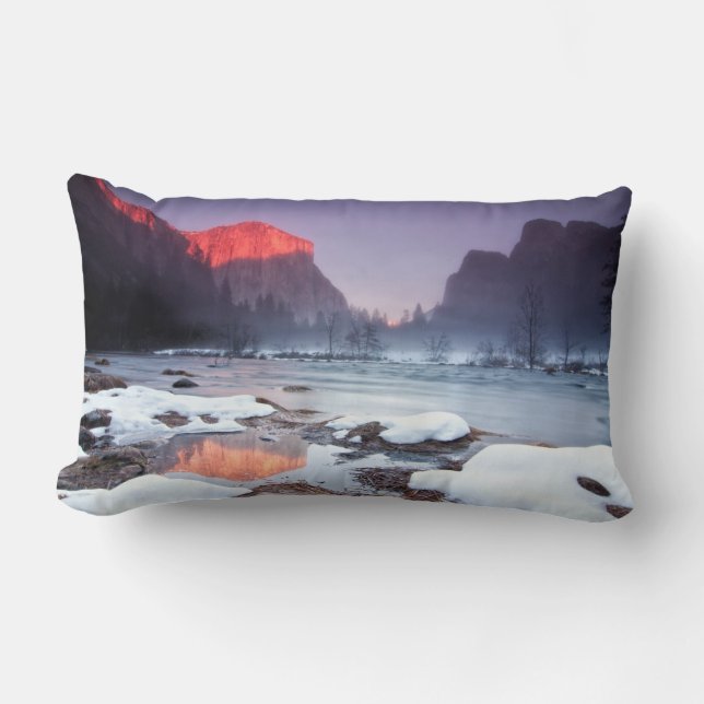 Coussin Rectangle Rouge d'Omega (Recto)