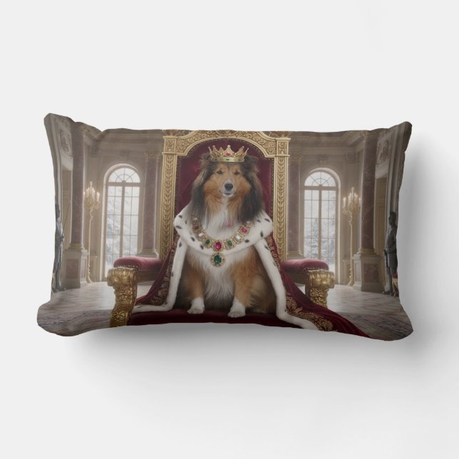 Coussin Rectangle Royal Sheltie (Recto)