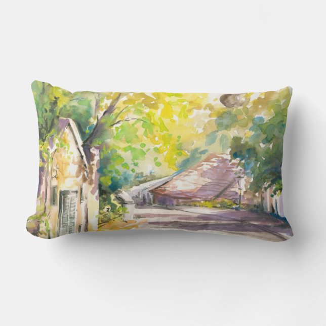 Coussin Rectangle Rue (Recto)