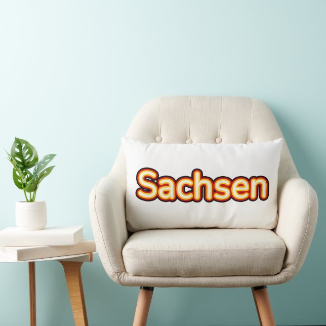 Coussin Rectangle Sachsen Deutschland Allemagne (Chaise)