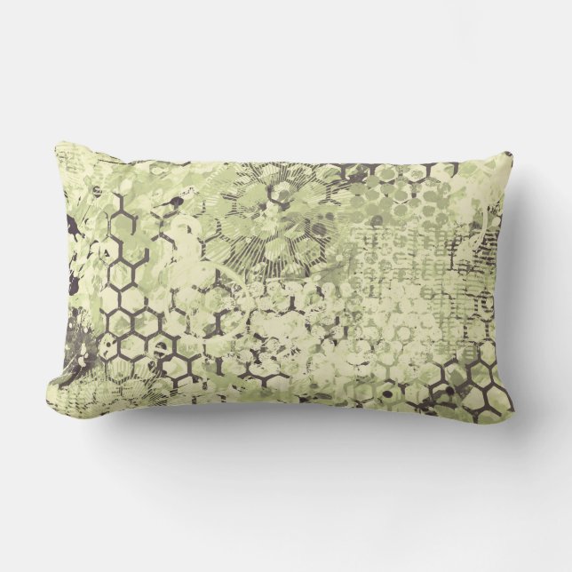 Coussin Rectangle Sage Odyssey (Recto)